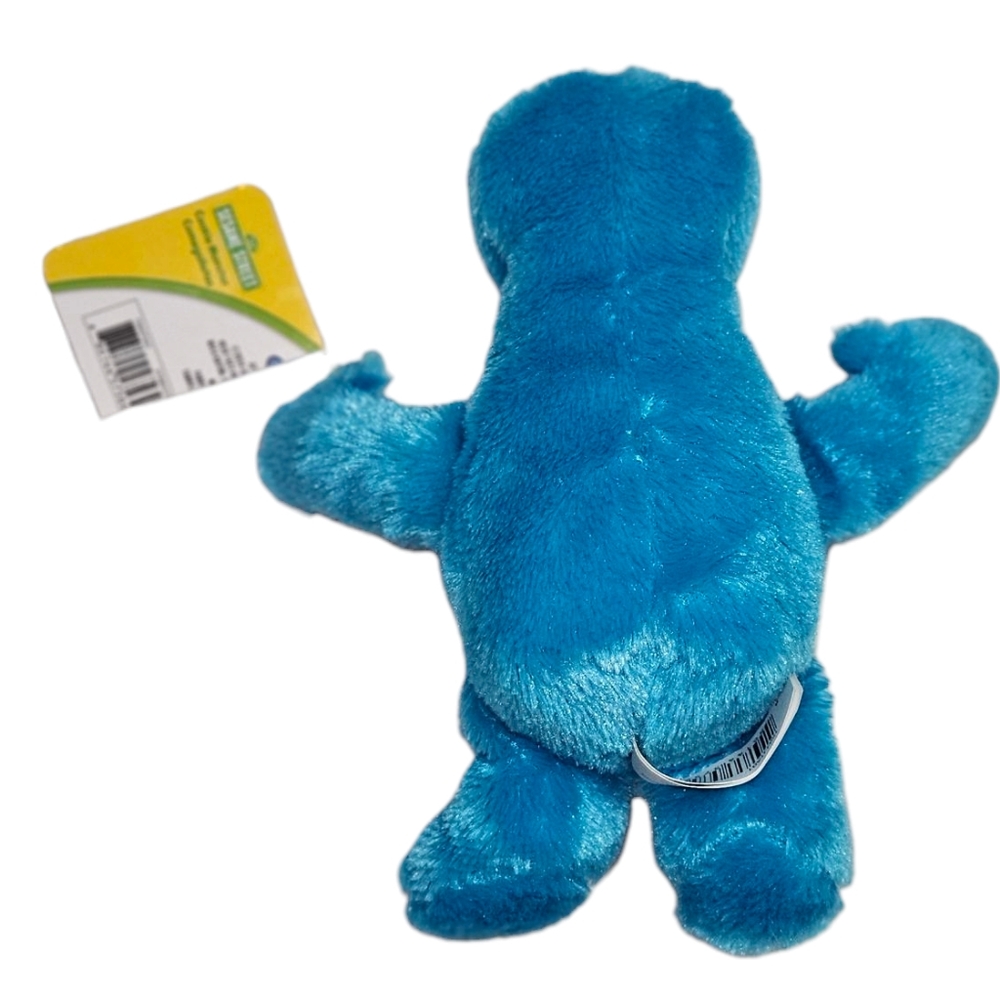 $5 If Bundled! Sesame Street Blue Cookie Monster Stuffed Animal - Picture 2 of 2